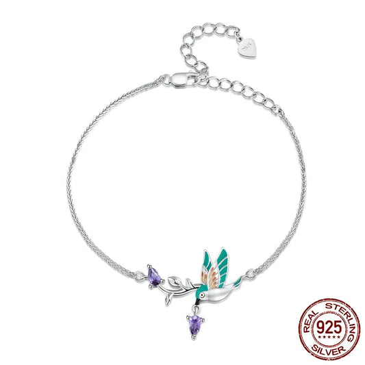 Elegant Kingfisher Bracelet (سوار الرفراف الأنيق)